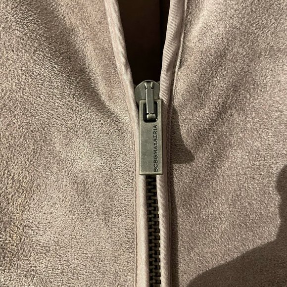 BCBG Cropped Suede Jacket - Small - Picture 5 of 7